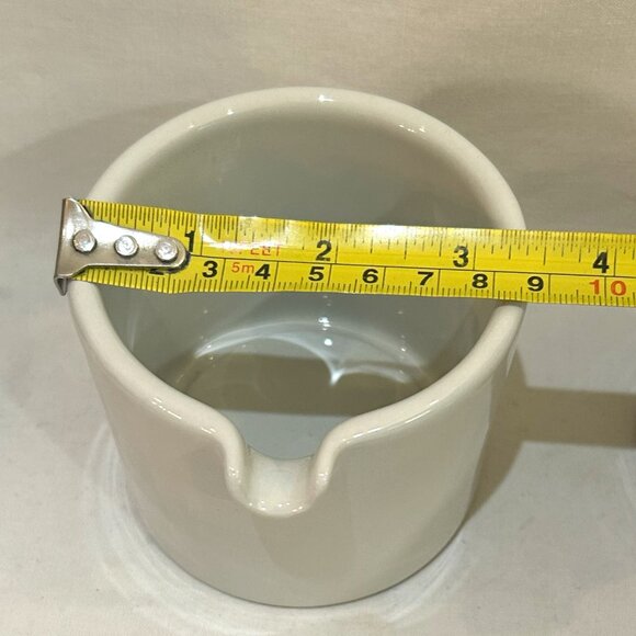 Curtis Stone Pottery Minimalist Lidded Sugar Bowl & Creamer Set Off-White - Picture 5 of 9